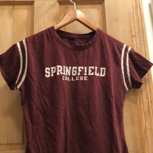 Springfield college t shirt